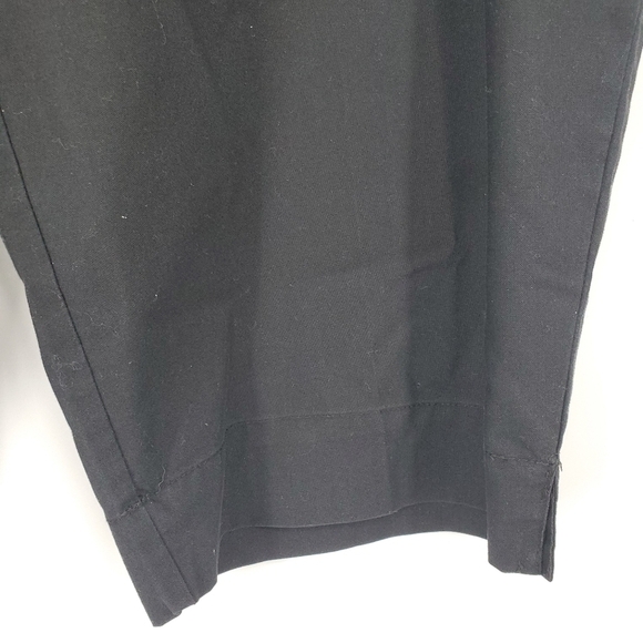 Karen Scott Sport Womens Black Drawstring Woven Capris 2X Pants - Picture 5 of 9